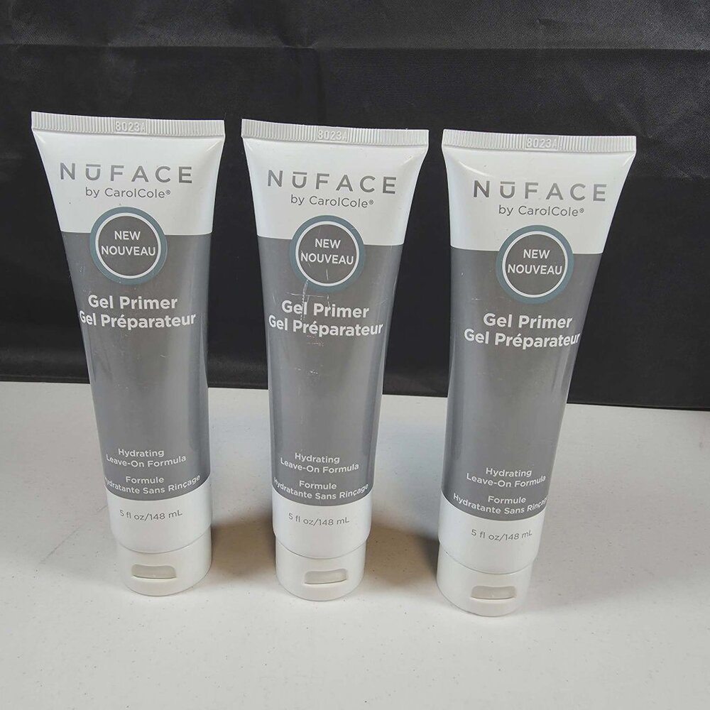 NUFACE GEL PRIMER CAROLCOLE HYDRATING LEAVE ON FORMULA 5 FL. OZ. NEW SEALED